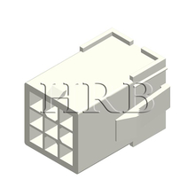 FL-4.14mm压接外壳 9P带耳P1020-3*3-N-H-K
